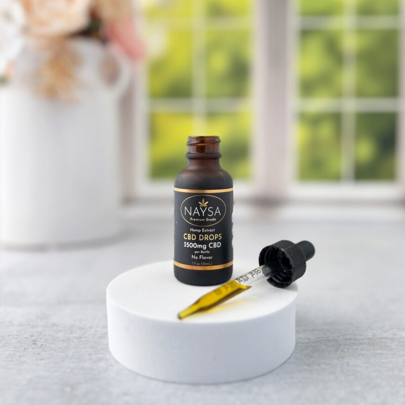 CBD Tincture Drops Broad Spectrum (with Hempseed) - Image 2