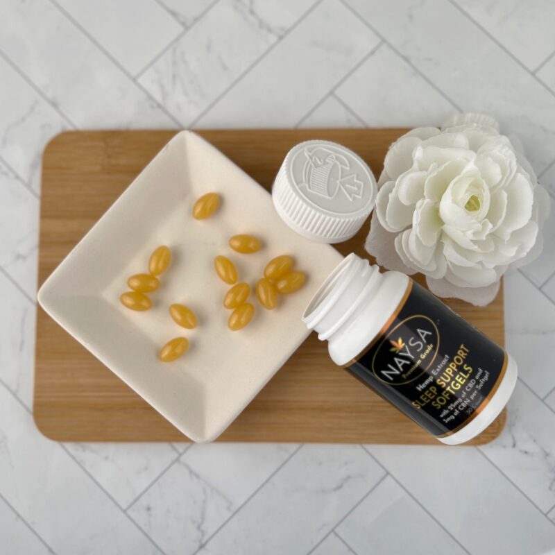 Sleep Support Softgels with 25mg CBD & 3mg CBN - Image 2