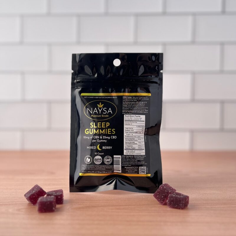 Sleep Gummies with 10mg CBN & 25mg CBD 10 ct. - Image 2