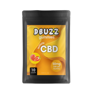 Gummies with 50mg CBD (Isolate) 10 ct.